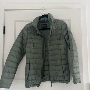 Green Puffer Jacket